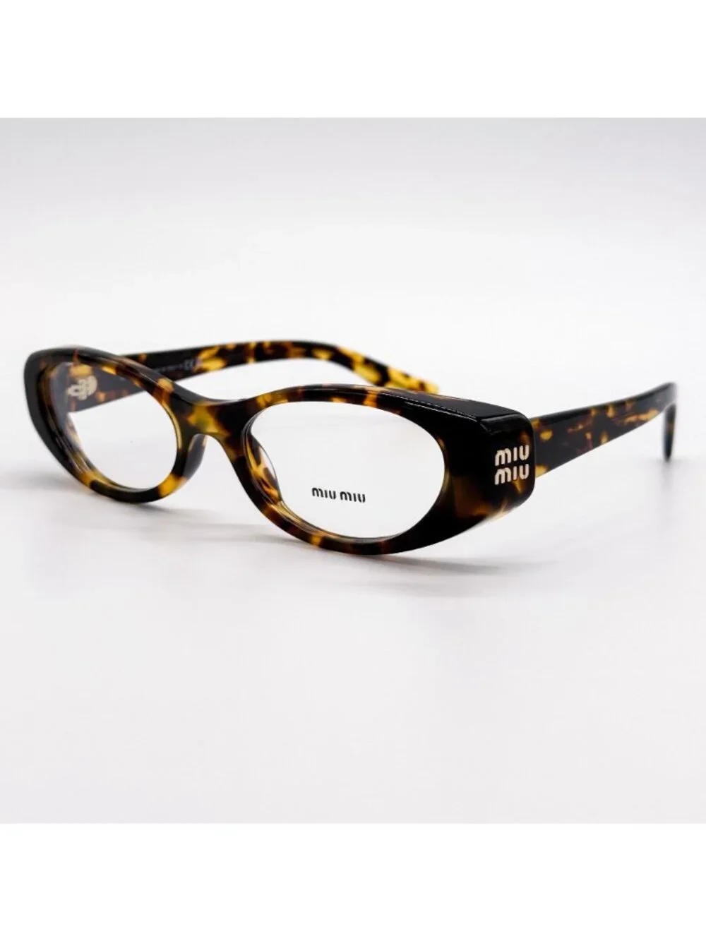 New Miu Miu MU03ZV 14L1O1 Havana Brown Women Eyeglasses VMU 03Z